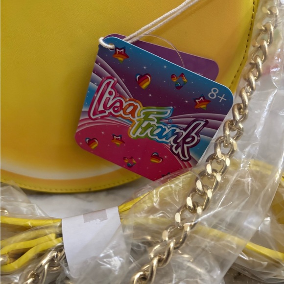 Loungefly Lisa frank Saturn Smiley Crossbody bag NWT - Picture 6 of 8